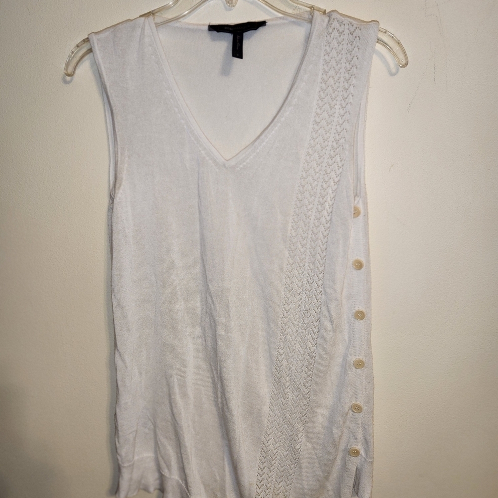 BCBGMaxAzria Gardenia Tana PointelleTop